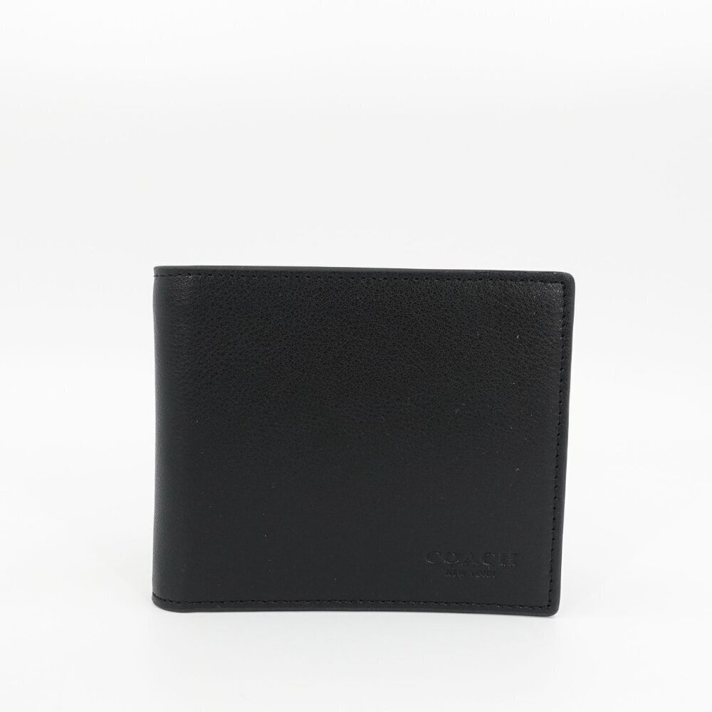 Coach Boxed 3 In 1 Wallet Gift Set Black OS - Picture 2 of 14